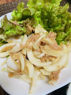 新玉ねぎとツナのサラダ-レシピのメイン写真