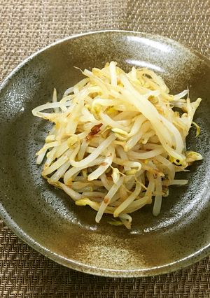 レンジ調理！もやしのゆず胡椒醤油和え-レシピのメイン写真