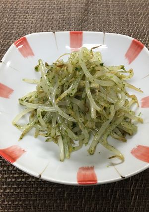 レンジ調理！もやしの旨和え-レシピのメイン写真