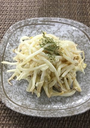 レンジ調理！もやしのカレーマヨ和え-レシピのメイン写真