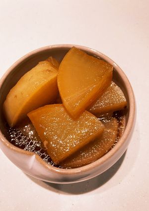 煮魚の煮汁活用、大根煮-レシピのメイン写真