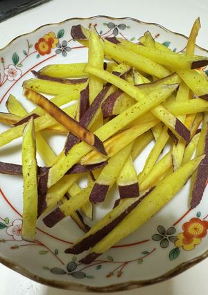 カレー味のスティックさつまいも-レシピのメイン写真