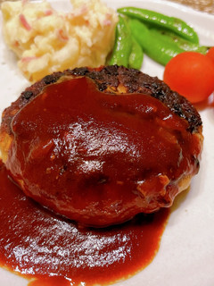 豚肉と新玉ねぎのハンバーグ-レシピのメイン写真