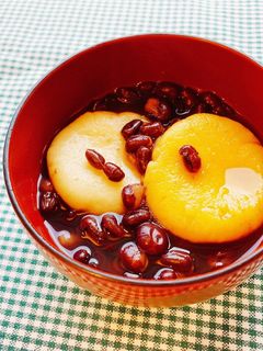かぼちゃ・さつまいも団子入りパワーしるこ-レシピのメイン写真
