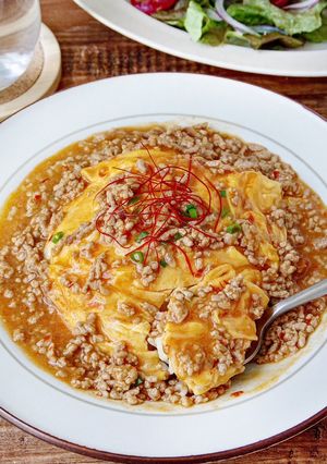 ☆簡単☆コクうま麻婆天津飯-レシピのメイン写真