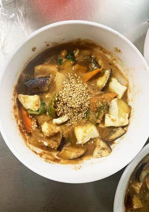 根菜たっぷりレモン味噌味豆腐入ナムル風-レシピのメイン写真