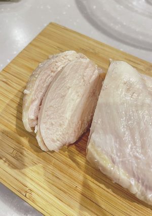 炊飯器で低温調理！ジューシー鶏むね肉♪-レシピのメイン写真