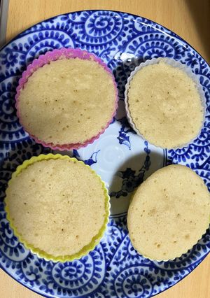 卵、牛乳なしで作れるレンチン蒸しパン-レシピのメイン写真