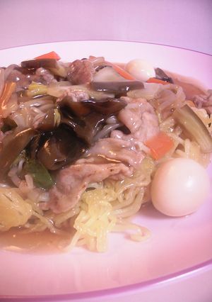 美味い中華屋さんのあんかけ焼きそばの味!-レシピのメイン写真