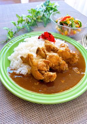 圧力鍋で時短・簡単！我が家のチキンカレー-レシピのメイン写真