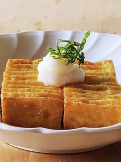 カリカリ厚揚げぶっかけ鬼おろし☆暑い日に-レシピのメイン写真