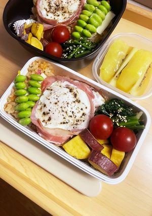 20250525娘ちゃん息子っちⅡお弁当-レシピのメイン写真