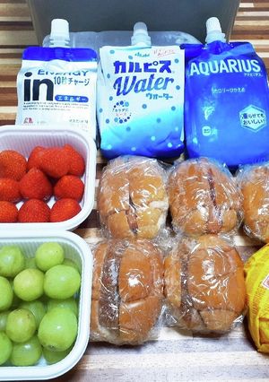 中学生男子陸上記録会弁当24年5月25日-レシピのメイン写真