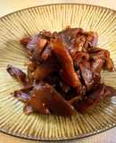 熱いご飯に最高！　新生姜のつくだ煮