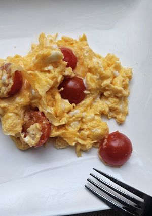 中華風！ふわとろトマトスクランブルエッグ-レシピのメイン写真