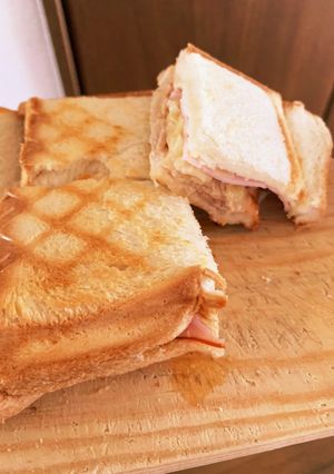 卵なしでもうまい★ツナハムチーズパン-レシピのメイン写真