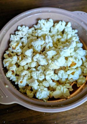 レンジでおいしいおうちポップコーン-レシピのメイン写真