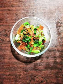 キャベツと人参の梅肉減塩醤油おかか和え-レシピのメイン写真