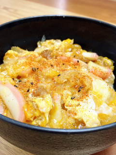 甘辛かまぼこ天かす丼-レシピのメイン写真