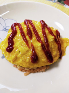 チキンライスのオムライス-レシピのメイン写真