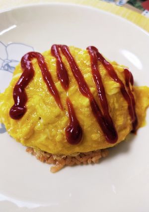 チキンライスのオムライス-レシピのメイン写真