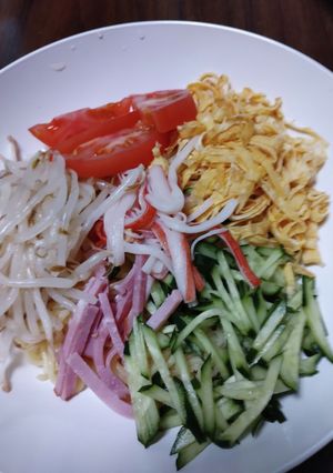 ぶっかけ冷やし中華-レシピのメイン写真
