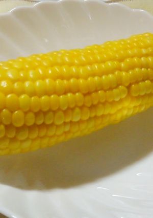 レンチンで茹でトウモロコシ：甘くて美味！-レシピのメイン写真