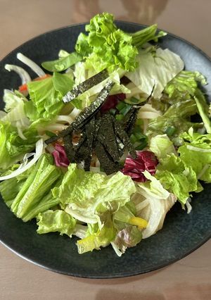 麺用ソース使用★野菜の明太子うどん-レシピのメイン写真
