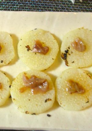 簡単！焼き長いもの酒盗あえ-レシピのメイン写真