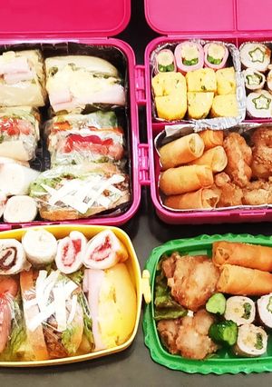 運動会のお弁当 パンversion-レシピのメイン写真