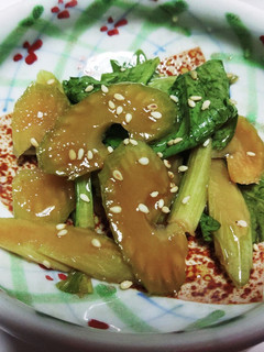 セロリのドレッシング漬-レシピのメイン写真