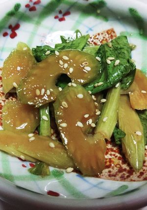 セロリのドレッシング漬-レシピのメイン写真