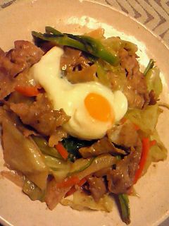 豚肉と春キャベツのゴマ味噌炒め-レシピのメイン写真