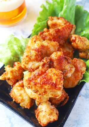 鶏むね肉で♪山椒入り塩唐揚げ-レシピのメイン写真