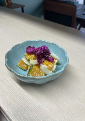 かぼちゃしば漬けサラダ-レシピのメイン写真