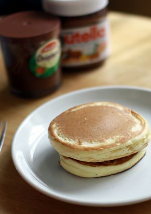 HMなしを使わず作る簡単パンケーキ-レシピのメイン写真
