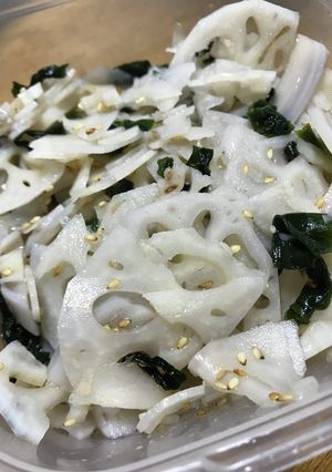 レンコンとワカメの甘酢-レシピのメイン写真