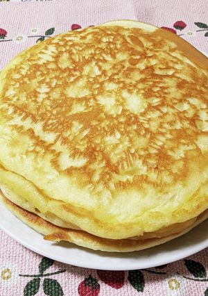 ふかふかホットケーキ-レシピのメイン写真