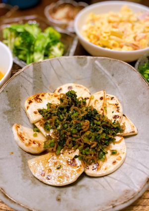 焼きカブとちりめん山椒のサラダ-レシピのメイン写真