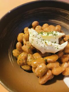 毎日の納豆●ナチュラルチーズ添え-レシピのメイン写真