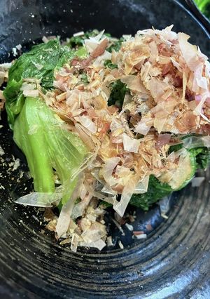 サニーレタスなのに緑すぎる♬おひたし☆-レシピのメイン写真