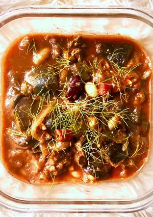 レバー&ナス+お好み野菜の簡単トマト煮-レシピのメイン写真