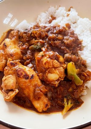 一人暮らし向け10分未満チキンカレー-レシピのメイン写真