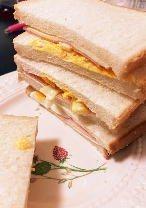 簡単サンドイッチ-レシピのメイン写真