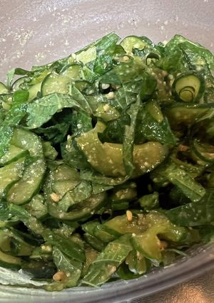 きゅうりと大葉の和え物【みそ和え】-レシピのメイン写真