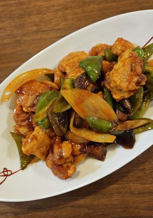 酢豚風～鶏のケチャップ炒め♪-レシピのメイン写真