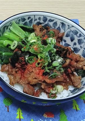 薄切り肉でつくる豚丼-レシピのメイン写真