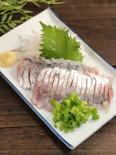 簡単!アジの刺身-レシピのメイン写真