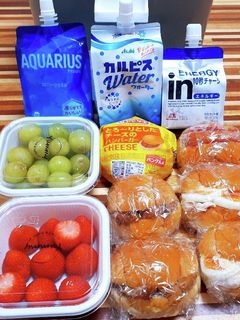 中学生男子陸上記録会弁当24年5月26日-レシピのメイン写真