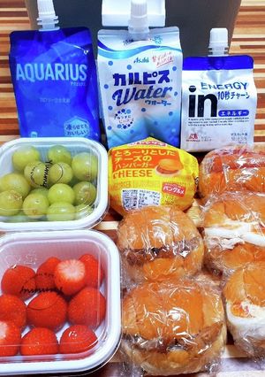 中学生男子陸上記録会弁当24年5月26日-レシピのメイン写真